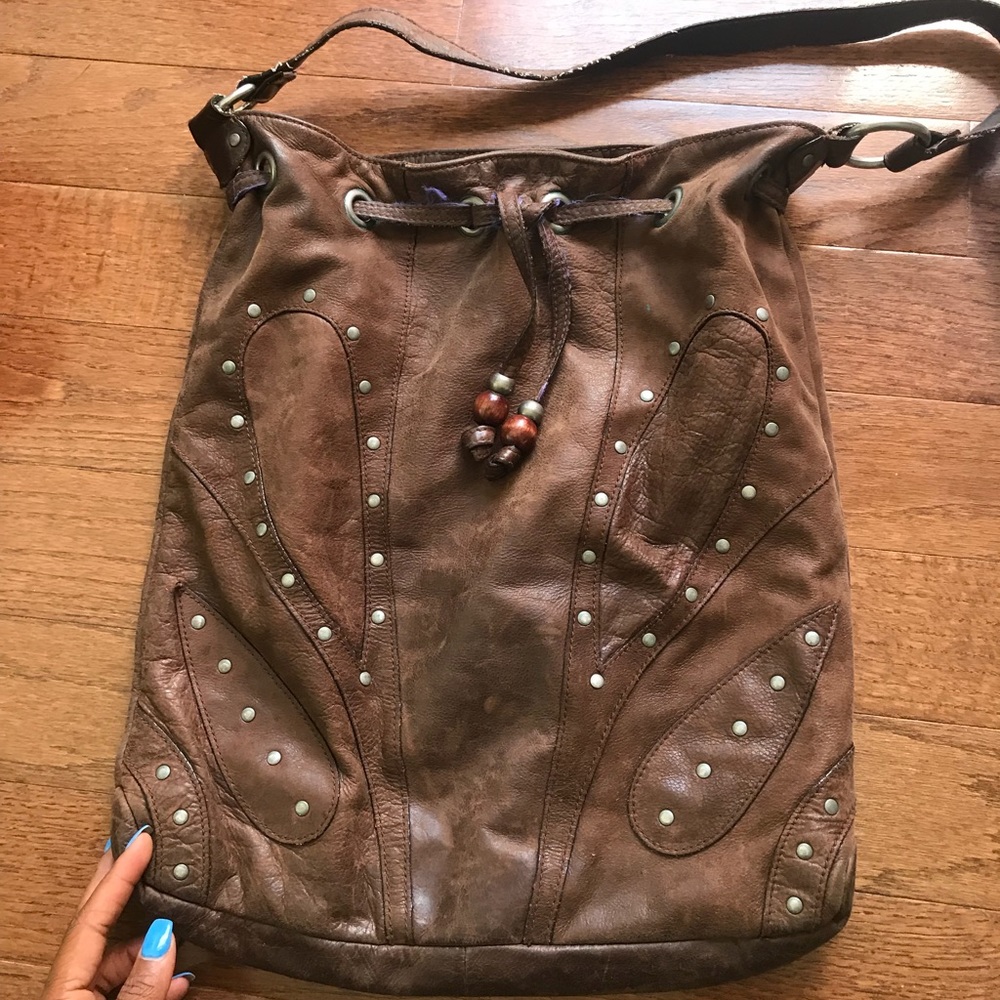 Fossil Vintage Leather Tote